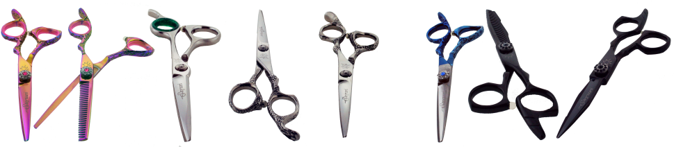 Top Quality Hair Cutting Scissors - Hair-cutting Shears (1024x218), Png Download