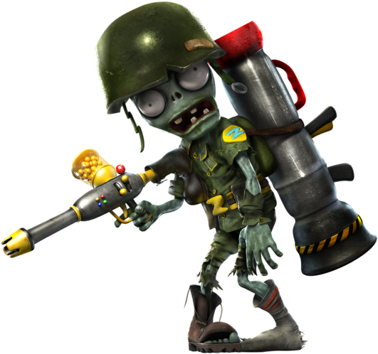Share This Image - Foot Soldier Pvz (600x600), Png Download