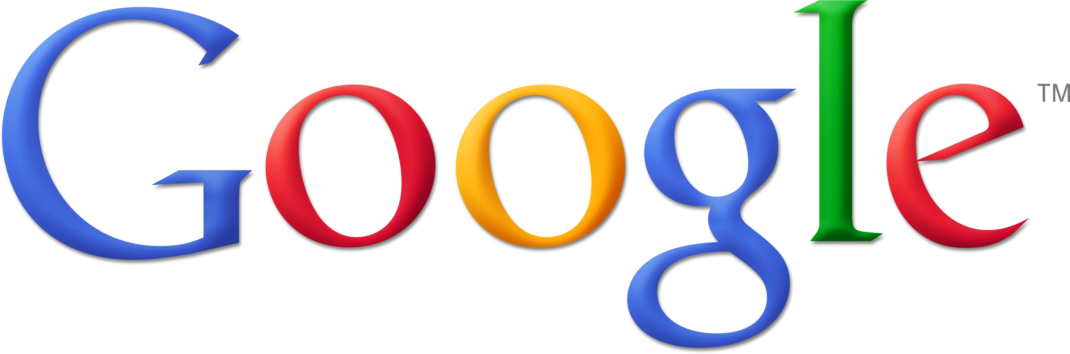 It Points Out A New Start With Yahoo - Google Logo 2007 (3564x1189), Png Download