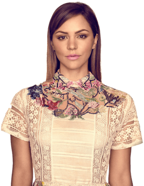 Katharine Mcphee Staring - Photo Shoot (400x400), Png Download