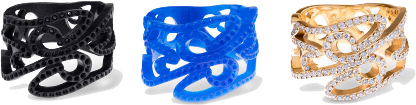 Form 2 Castable - Anelli Stampante 3d (1000x704), Png Download