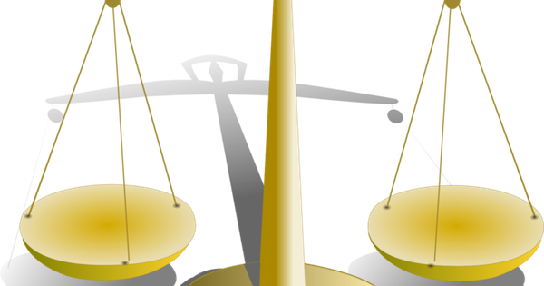 Balance Justice (600x315), Png Download