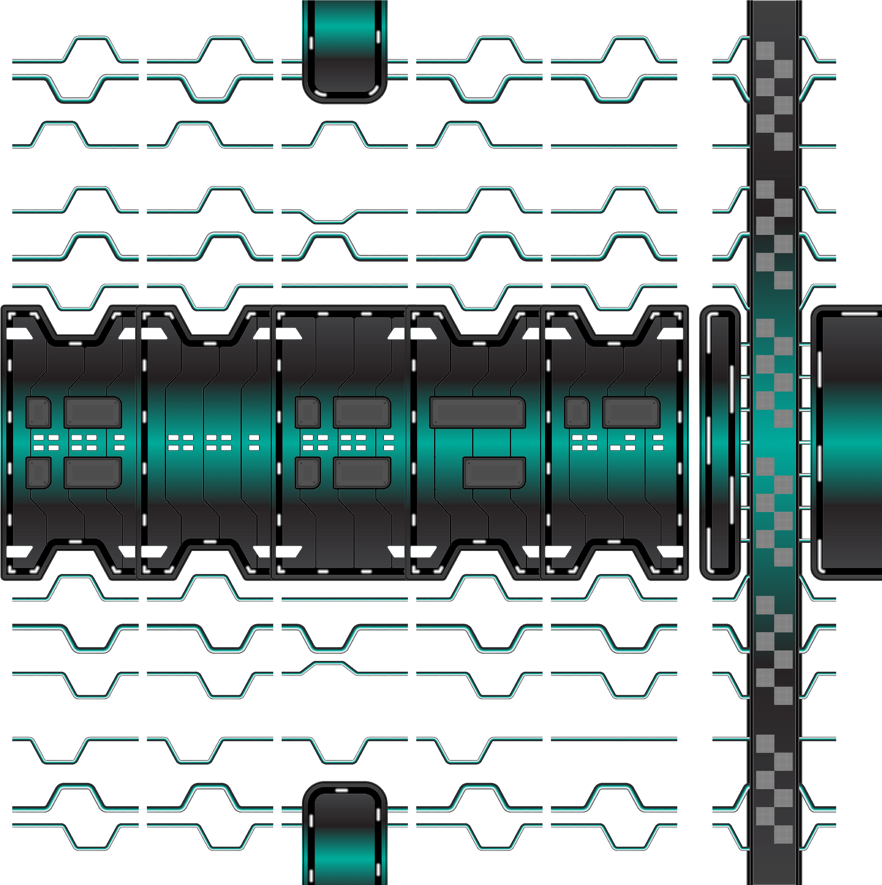 This Was The First Track Created By The Team - Colorfulness (2953x2953), Png Download