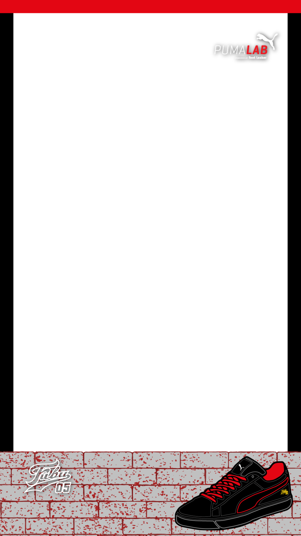 Puma 1615 18ss Footlocker Pumalab Fubu Snapchat Filter (1000x1778), Png Download