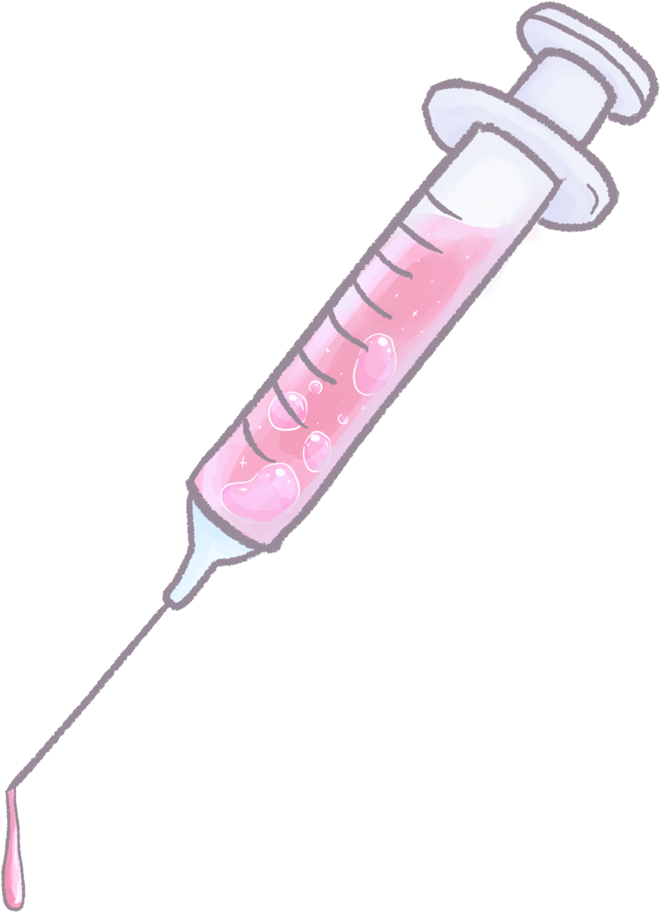 Syringe Clipart Transparent Tumblr - .net (1280x1493), Png Download