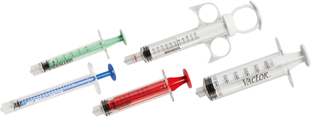 Discover Merit Medical's Core Capabilities - Syringe (991x373), Png Download