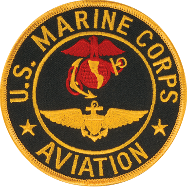 Us Marine Corps Aviation Patch - Marine Corps Aviation Patch (384x384), Png Download