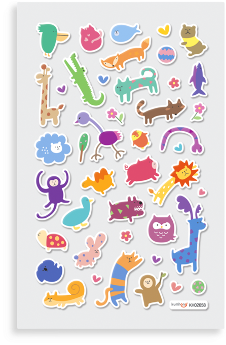Itsy Bitsy Super Cute Stickers - Sticker (800x800), Png Download