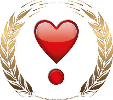 Galactic Pin - Emoji Corazon Exclamacion (433x385), Png Download