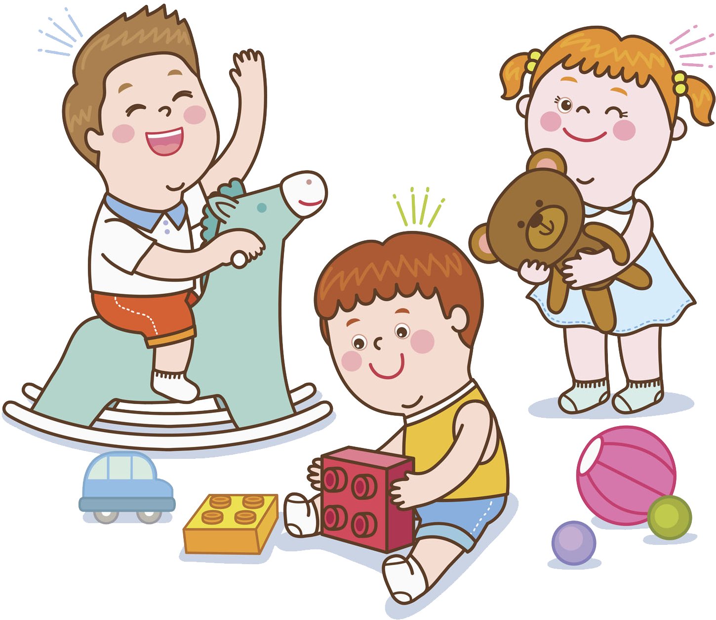 Blocks Free Child Clip Art - Clip Art (1869x1869), Png Download