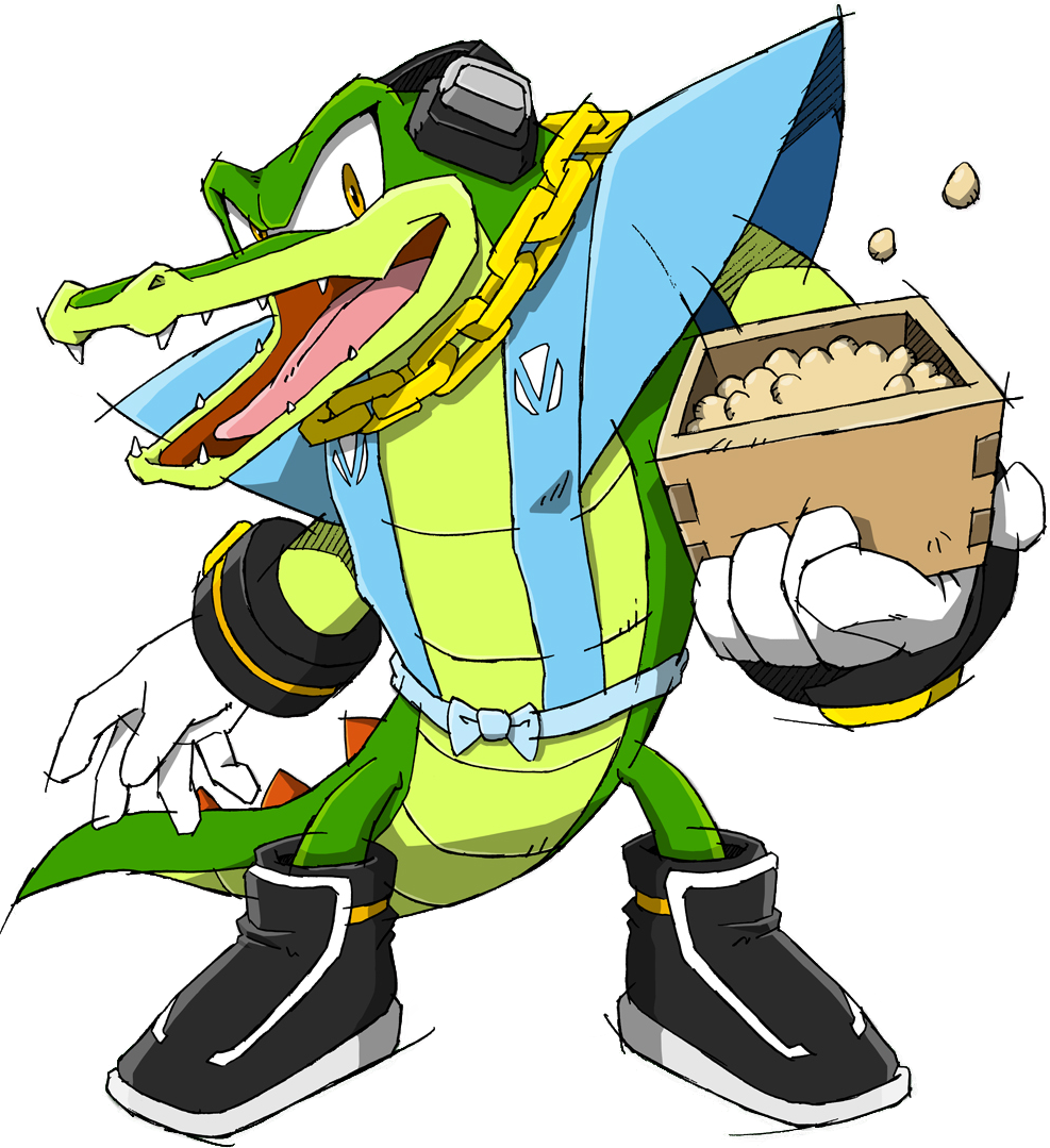Vector The Crocodile 2014 - Sonic Boom Vector The Crocodile (987x1079), Png Download