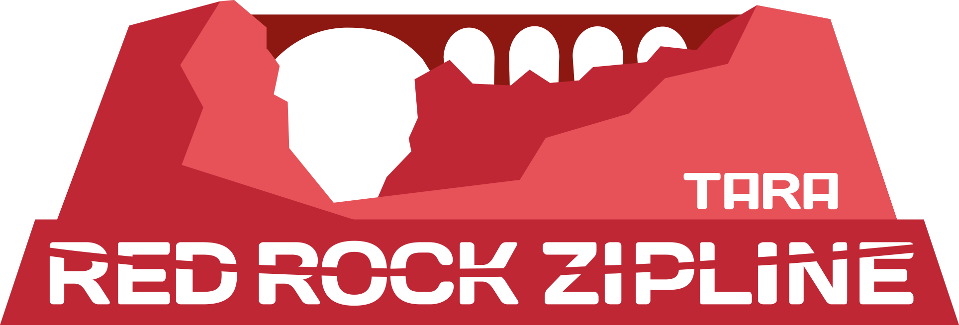 Red Rock Zip Line - Home (1928x654), Png Download