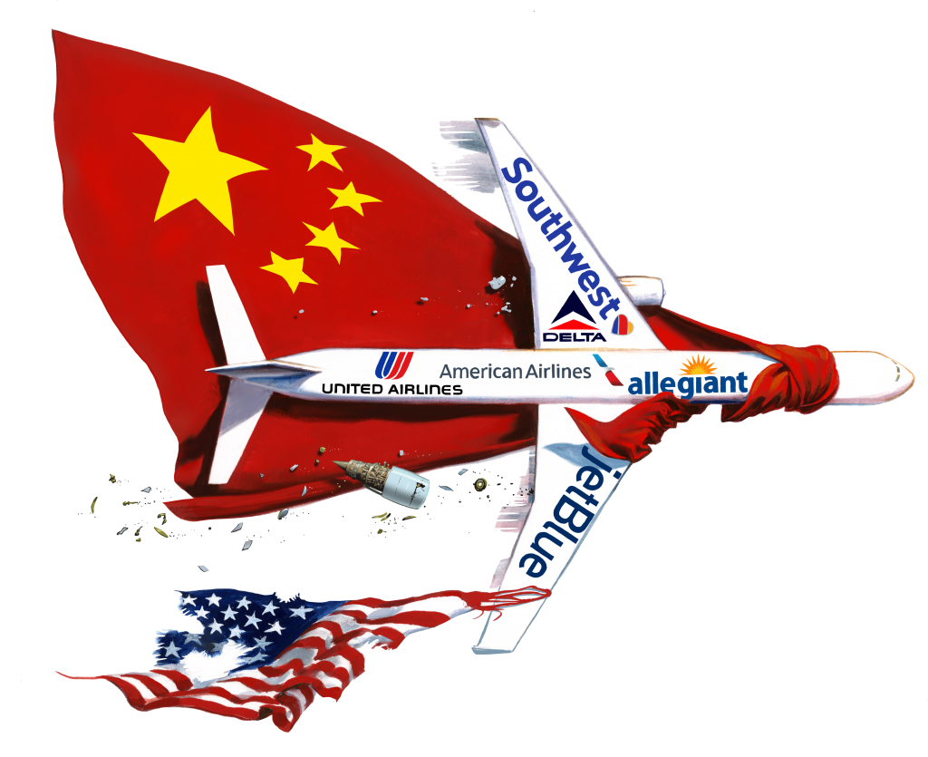 China B-1024x835 - Southwest Airlines (1024x835), Png Download