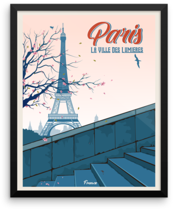Eiffel Tower - Clock Tower (480x480), Png Download