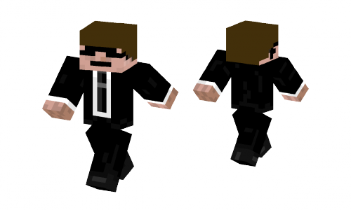 Minecraft Mob Girl Enderman (500x300), Png Download