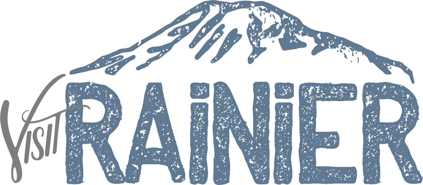 Visitrainier - Visit Rainier Logo (1380x605), Png Download
