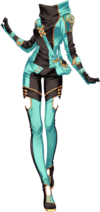 Black Wave - Black Wave Eldarya (800x1132), Png Download