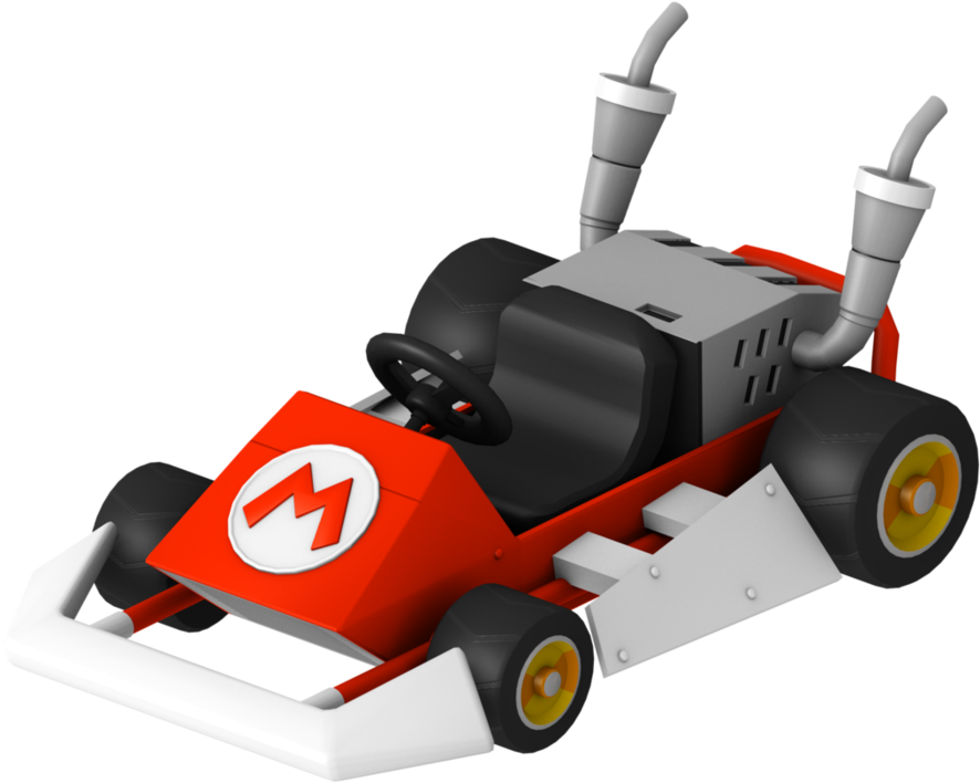 Download Mario Cart Png Pic - Mario Kart Ds Standard Kart - Full Size