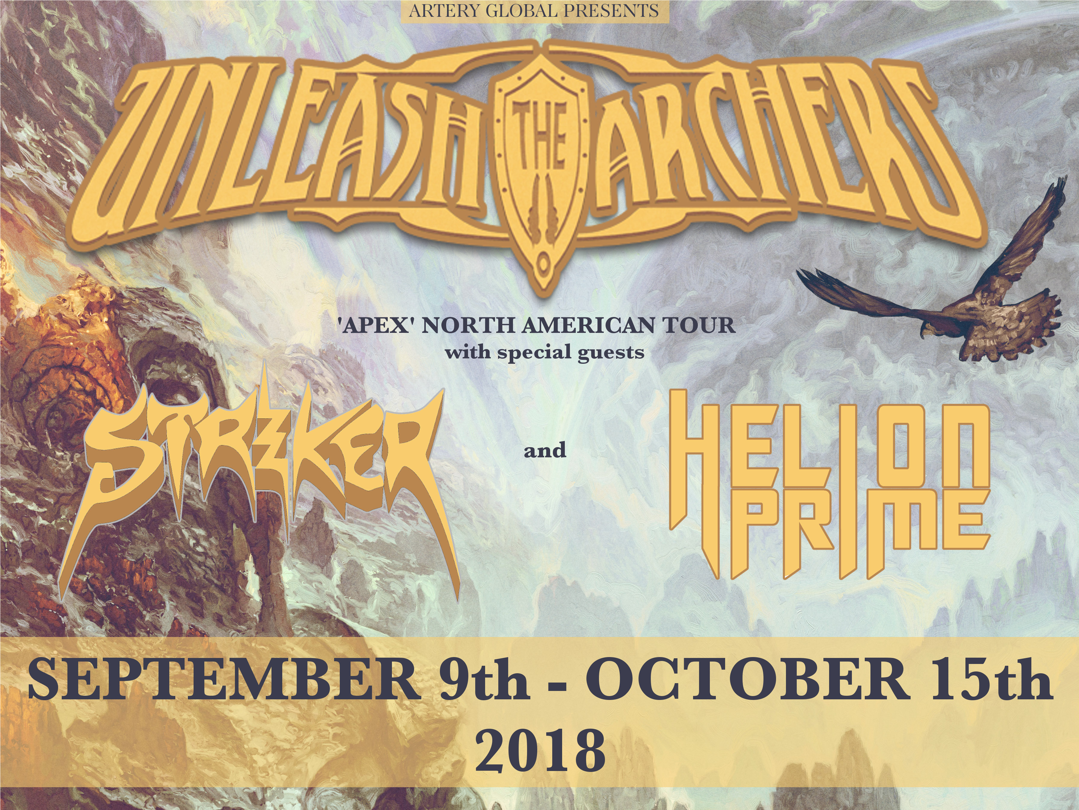 We Are Thrilled To Say We Will Be Joining Our Friends - Unleash The Archers (3600x3600), Png Download
