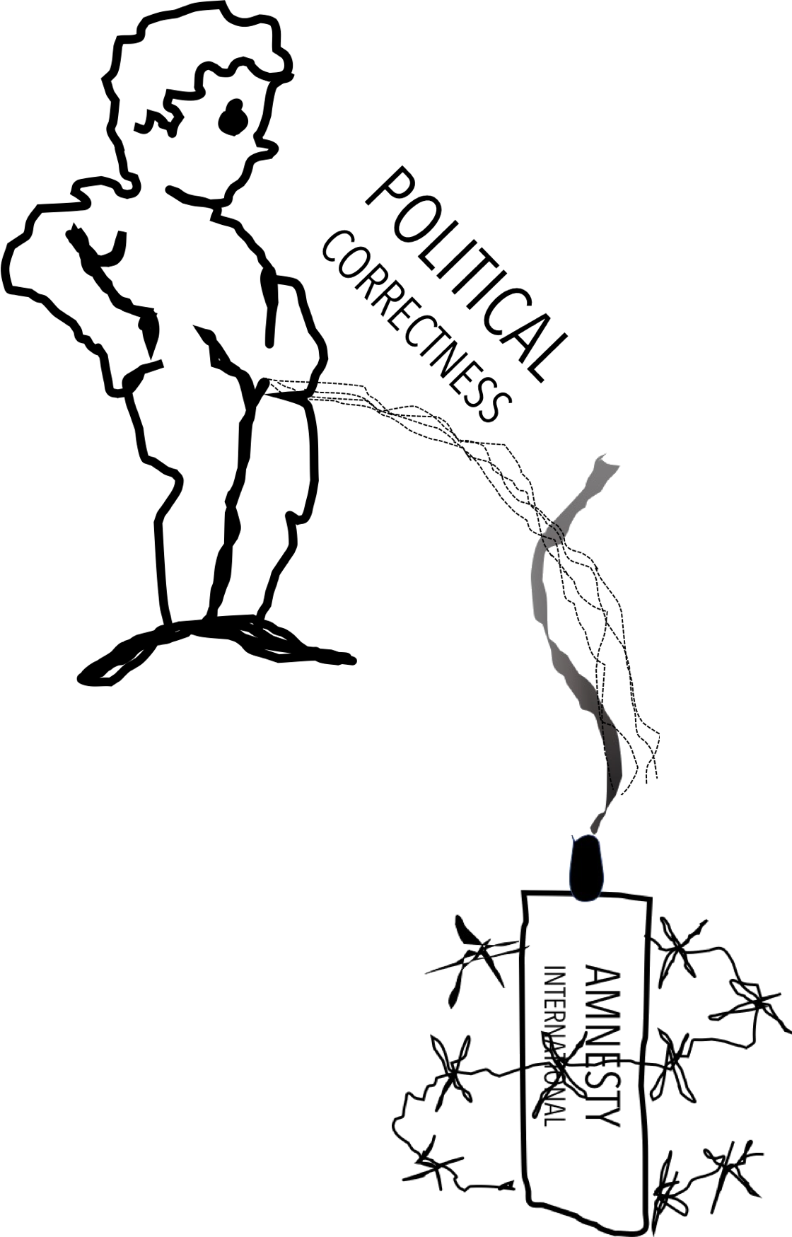 Amnesty International Cares About The Forgotten Prisoner - Illustration (1120x1749), Png Download