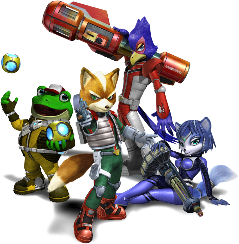 Ci16 Gcn Starfoxassault Group (950x845), Png Download