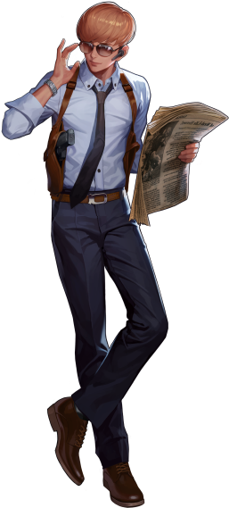 In A Behind Closed Doors Meeting Where People Whisper - Black Survival Character Art (360x600), Png Download