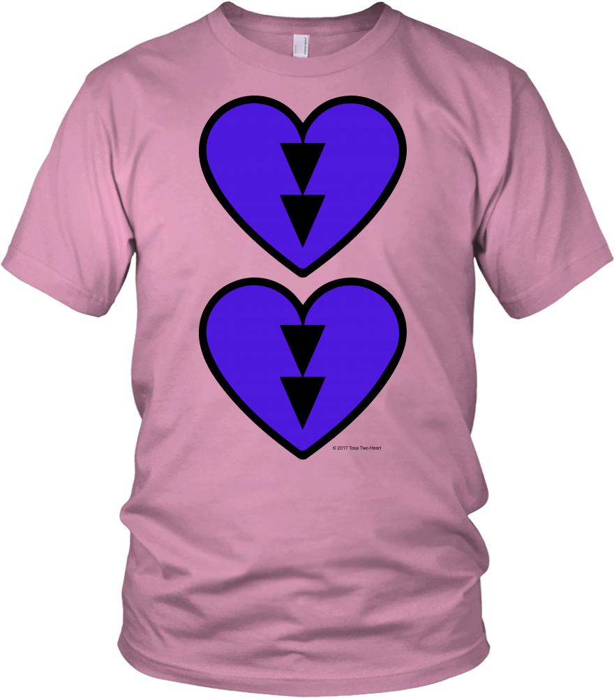 Iris Double Beat Unisex T-shirt - Teelaunch Kyrie Irving New Logo Shirt Pink (1000x1000), Png Download