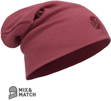 Buff Merino Wool Thermal Hat Slouchy Buff One Size (380x380), Png Download