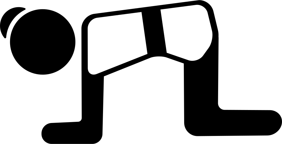 Girl In Dog Position Comments (980x500), Png Download