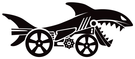 Style Shark Bite Creature - Howlin Heat Hot Wheels (500x330), Png Download