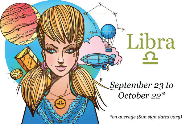 The Libra Woman - Libra (590x400), Png Download