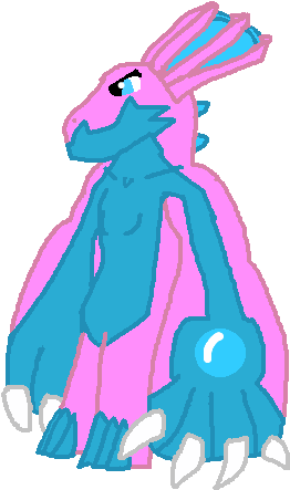 Water Bell As A Dragon Siren Hybrid Muscle Form By - Illustration (290x476), Png Download