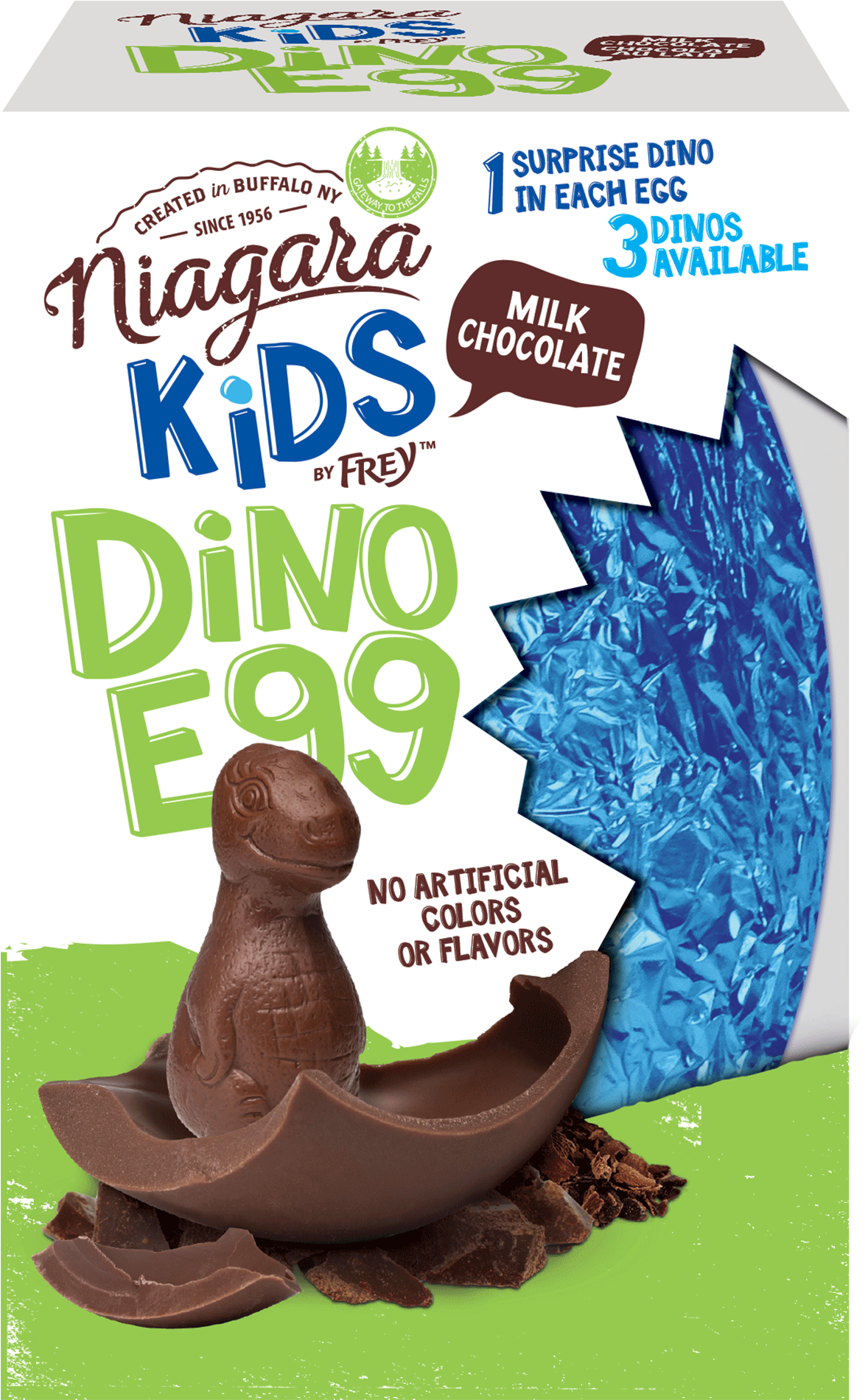 Milk Chocolate Dinosaur "surprise" Egg - Dinosaur (1500x2121), Png Download