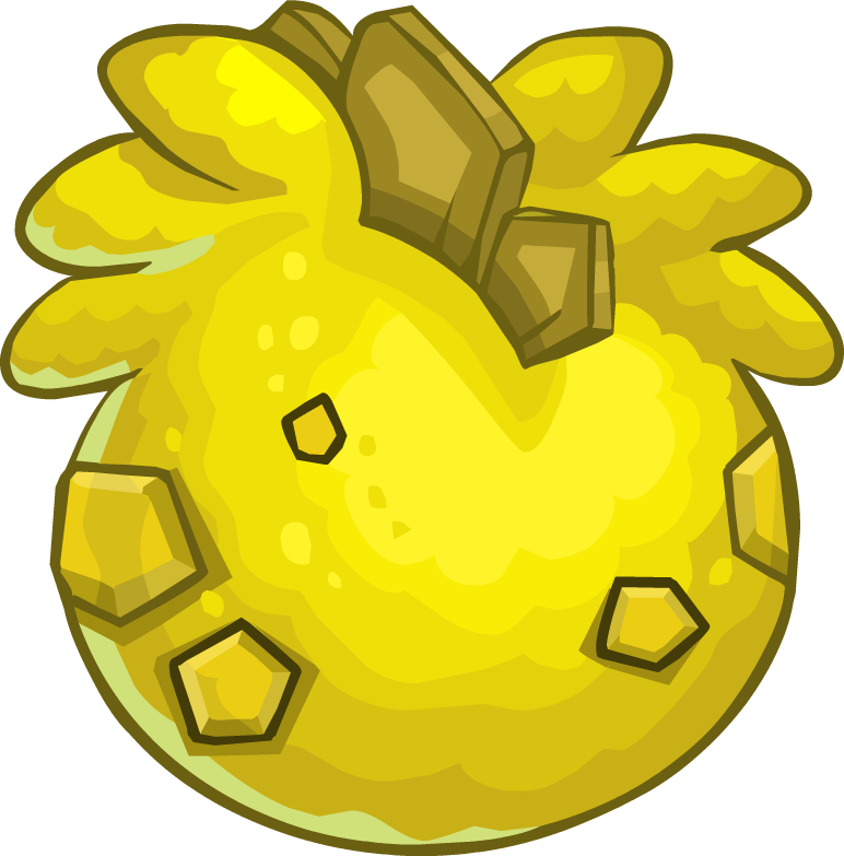 Yellow Puffle Egg - Puffle Egg (772x783), Png Download