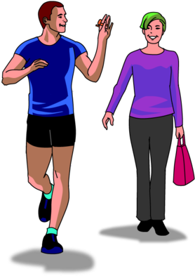 At A Typical Jogging Pace Of 7 To 9 Minutes Per Mile, - Usmle Step 3 (400x480), Png Download