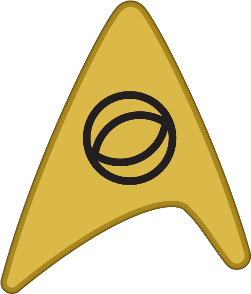 Ncc-1701 Enterprise - Sciences 2250s - Triangle (1000x1000), Png Download