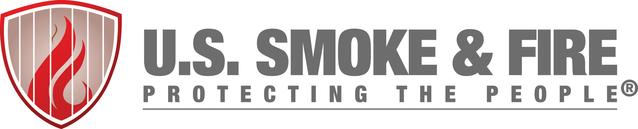 Smoke & Fire - Us Smoke And Fire (2070x419), Png Download