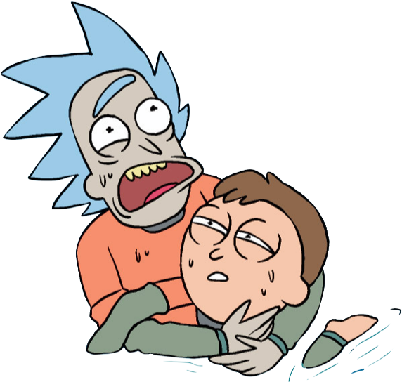 Rick And Morty, Now Surfacing On A Blog Near You - Blog (630x579), Png Download