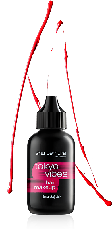 Tokyo Vibes Pink Hair Makeup - Hair (1000x1000), Png Download