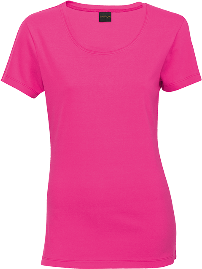 160g Ladies Cotton Crew Neck T-shirt - Ladies T Shirt For Running (590x590), Png Download