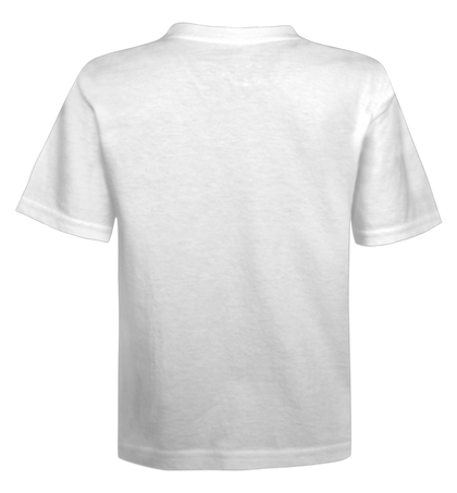 Alternate View - Toddler White Tee Back (420x453), Png Download