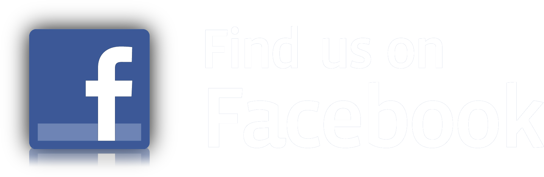 Find Us On Facebook Insta - Encuentranos En Facebook (1850x600), Png Download