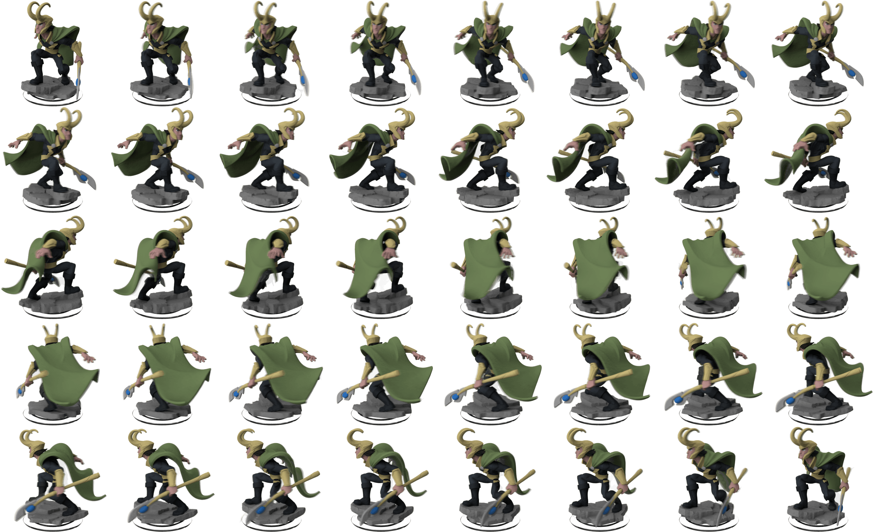 Loki Sprite - Thumbnail (2912x1770), Png Download