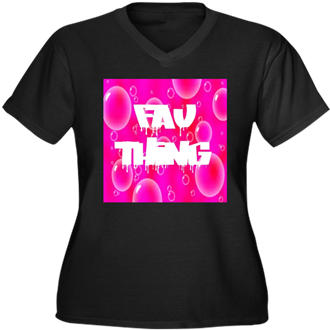 Fav Thing Pink Bubbles Plus Size T-shirt - T Shirt (350x350), Png Download