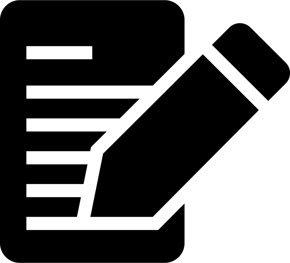 Examination Notice Comments - Notice Icon White Png (980x892), Png Download