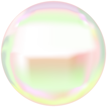 Soap Bubbles Pic Nature - Transparent Background Bubble Png (360x360), Png Download