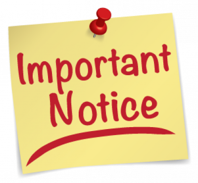 New Inspection Schedule - Important Notice For Parents (400x370), Png Download