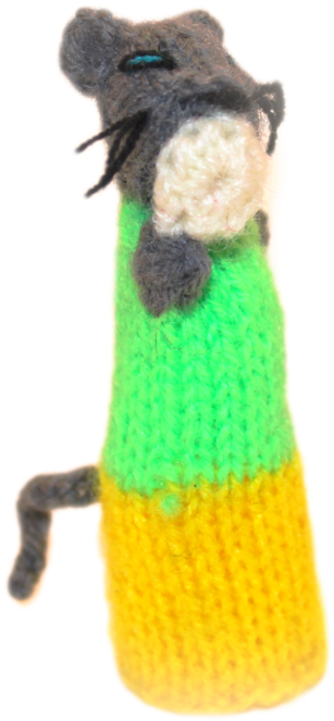 Mouse Finger Puppet - Finger Puppet (1023x1024), Png Download
