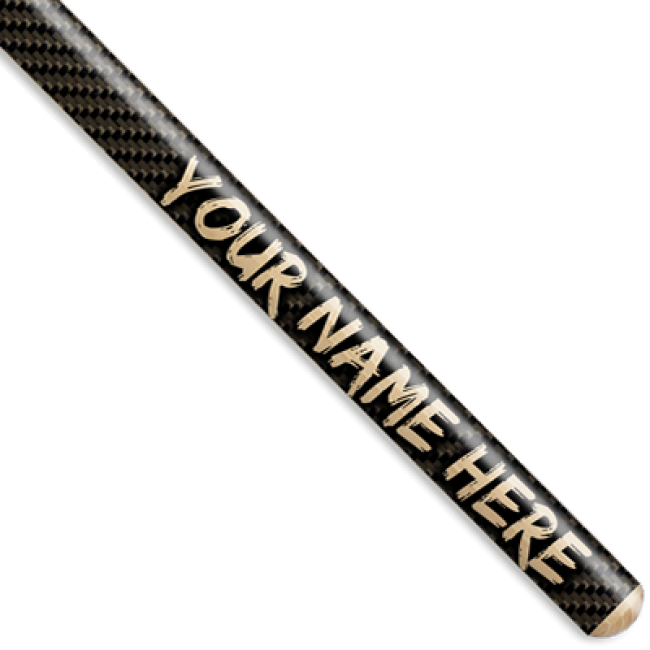 Carbon Fiber Personalized Custom Drumsticks - Personalized Drumsticks (1 Pair With Each Order) Lightning (650x650), Png Download