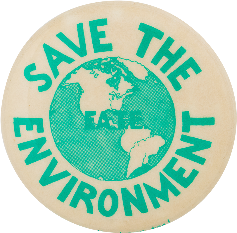 Save The Environment Cause Button Museum - Cause Of Environment Save (1000x884), Png Download